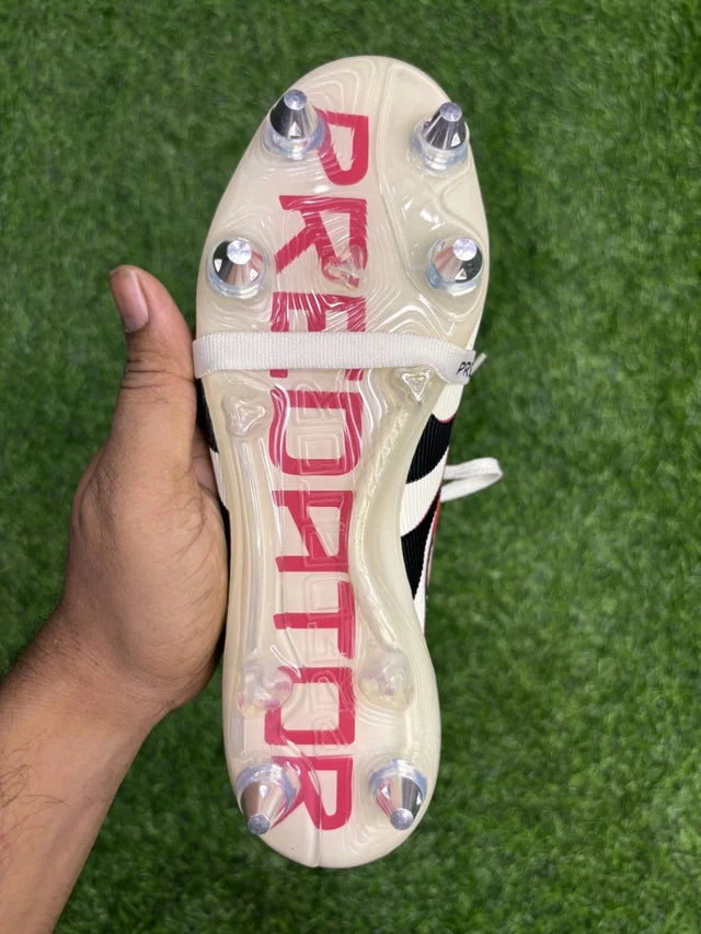 Predator Foldover Elite Cream Colour SG With Lace(Metal Changer)