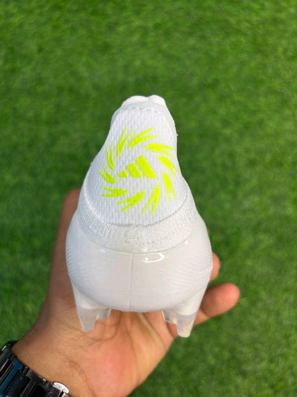 F50 Elite White Blue Colour FG Without Lace