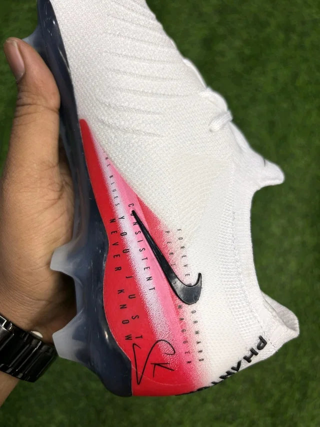 Phantom GX2 Elite White Red Colour Low-top Colour FG With Lace