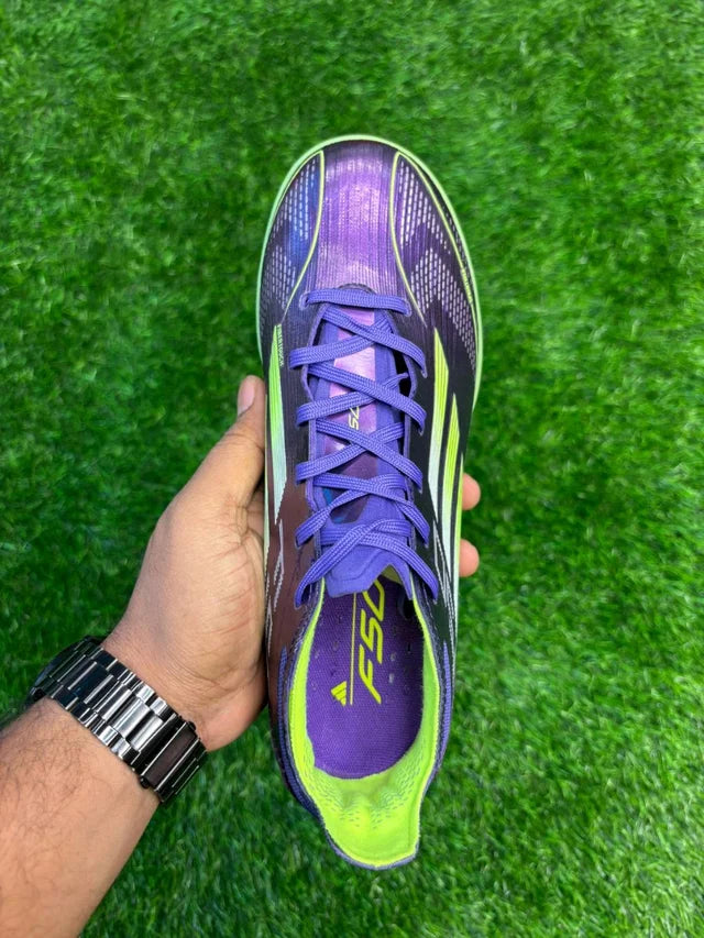 F50 Purple Colour Astro/Turf With Lace