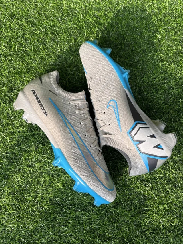 Mercurial Vapor 16 Silver Blue Colour Low-top FG With Lace