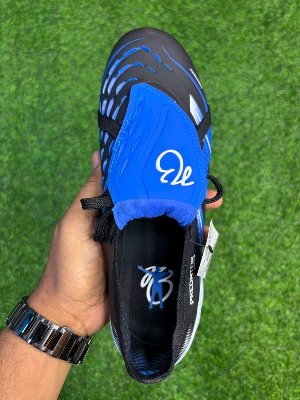 Predator Foldover Black Blue Colour JB Edition FG With Lace