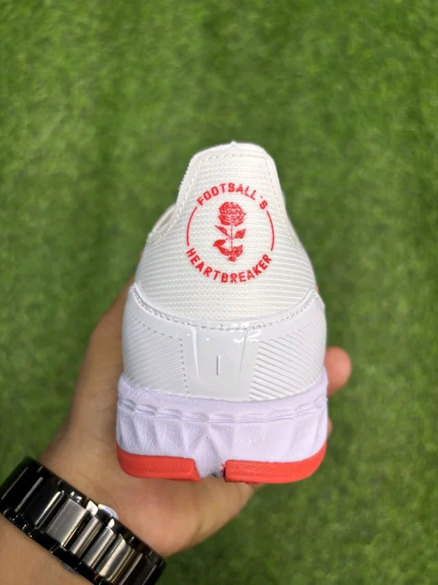 F50 Elite White Red Colour Turf/AG With Lace