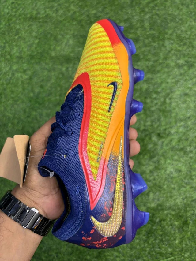 Phantom 6 Luna III Elite Yellow Blue Low-top FG With Lace