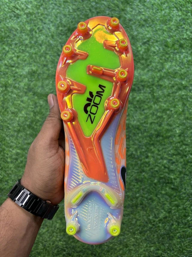 Mercurial Vapor 15 Orange Colour Low-top FG/AG With Lace