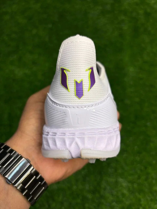 F50 Messi Edition White Astro/Turf Boot With Lace