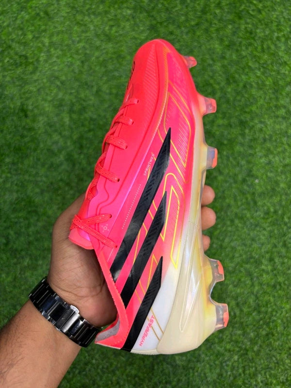 F50 Hyperfast Elite Red Colour Low-top FG With Lace