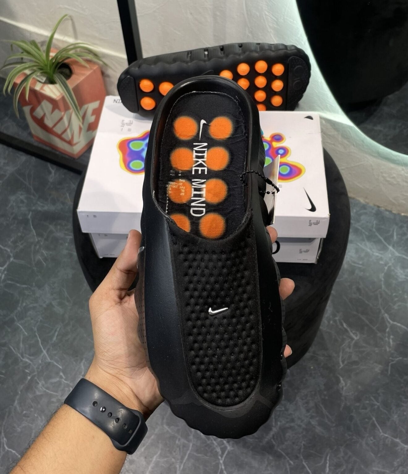 Nike Mind 001 Black slide