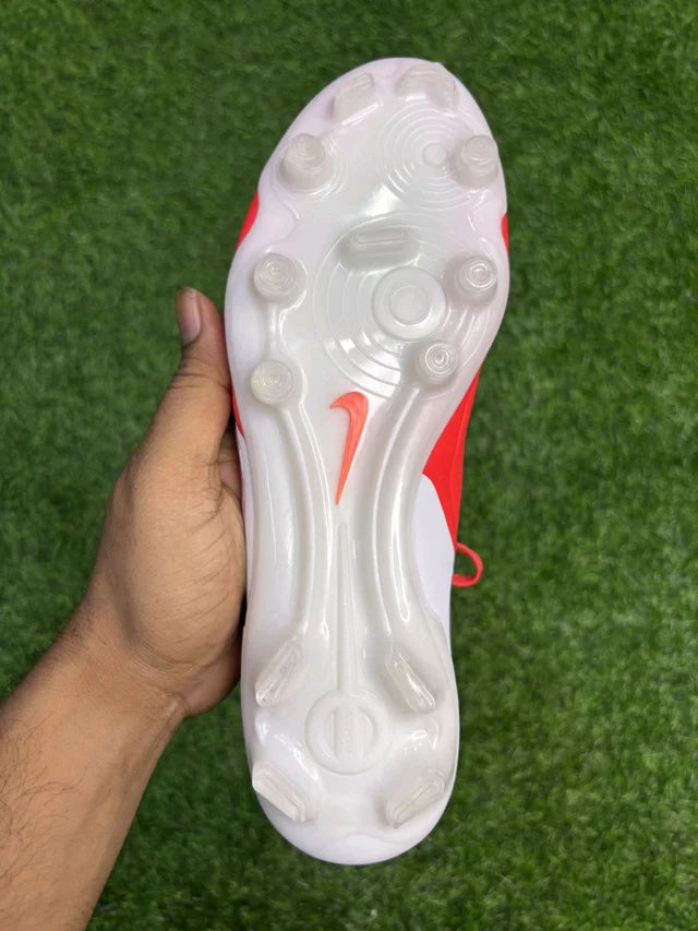 Tiempo Legend 10 Elite Red Colour FG With Lace